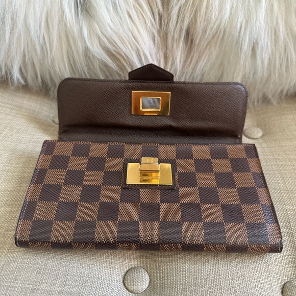 Authentic Louis Vuitton Damier Roseberry Wallet - Picture 5 of 9